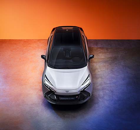 Nya Toyota C-HR med Safety Sense-funktioner